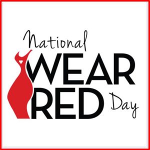 National Wear Red Day 2024 Date - Elfie Helaina