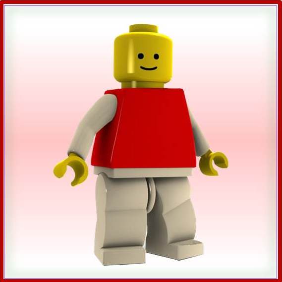 The Lego Guy at the Library