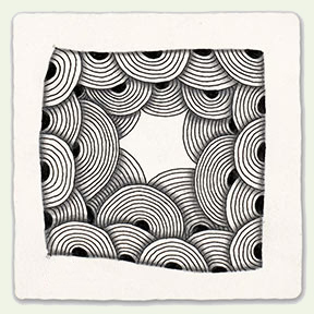 Learn Zentangle at the Library Wednesday